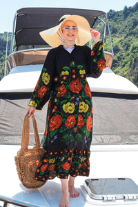 Dilara Model Elbise Siyah