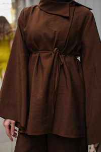 Dora Cupra Takım Kahverengi