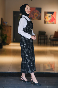 Uygun Fiyatlı DUGME DETAYLI KEMERLI JILE  SIYAH | Loccomoda.com 