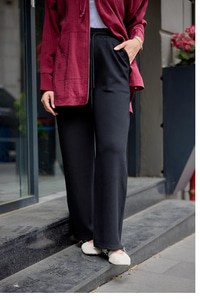 Düz Paça Oysho Eşofman Siyah