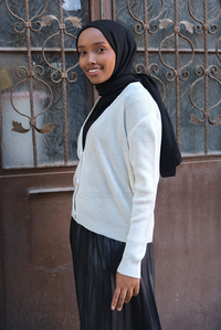 Uygun Fiyatlı DUZ RENK SPOR TRIKO HIRKA BEYAZ | Loccomoda.com 