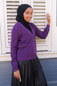 Uygun Fiyatlı DUZ RENK SPOR TRIKO HIRKA MOR | Loccomoda.com 