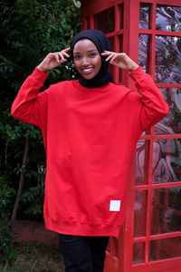 Uygun Fiyatlı DUZ TUNIK  KIRMIZI | Loccomoda.com 