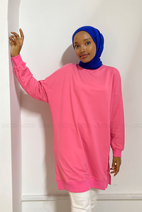 Uygun Fiyatlı DUZ TUNIK  PEMBE | Loccomoda.com 