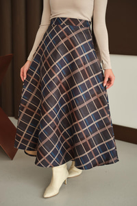 Ekose Desen Etek Füme