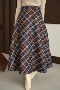 Ekose Desen Etek Füme