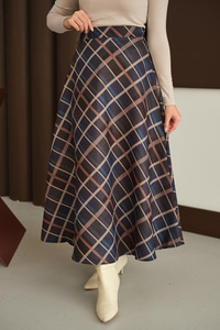 Ekose Desen Etek Füme