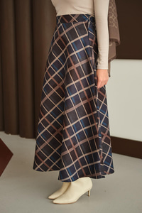 Ekose Desen Etek Füme