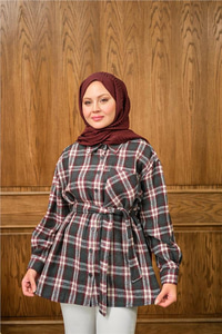 Ekose Desen Gömlek Yeşil