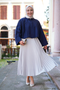 ELISA PILISELI ETEK ACIK GRI