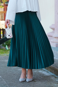 ELISA PILISELI ETEK ZUMRUT YESIL