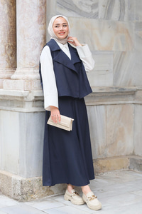 Etekli İkili Takım Lacivert