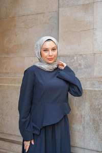 Etekli Sedef Takım Lacivert