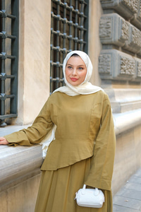 Etekli Sedef Takım Yağ Yeşil