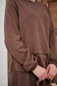 Etekli Takım Kahverengi