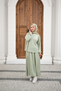 Etekli Takım Su Yeşil