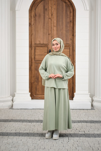 Etekli Takım Su Yeşil