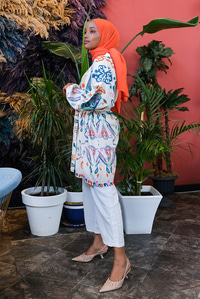 Uygun Fiyatlı ETNIK DESEN KIMONO TAKIM TAS | Loccomoda.com 