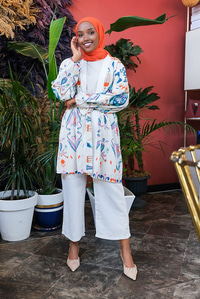 Uygun Fiyatlı ETNIK DESEN KIMONO TAKIM TAS | Loccomoda.com 