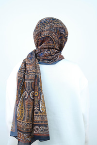 Etnik Desen Şal Siyah