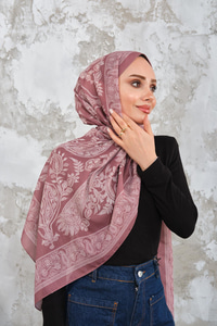 Etnik Desen Şal Taba