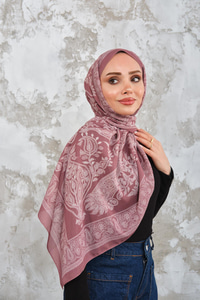 Etnik Desen Şal Taba