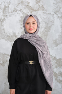 Etnik Desen Şal Vizon