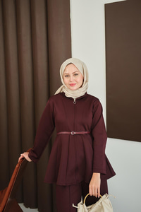 Femuarlı Scuba Takım Bordo