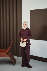 Femuarlı Scuba Takım Bordo