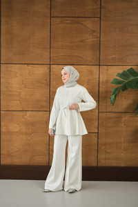 Femuarlı Scuba Takım Ekru