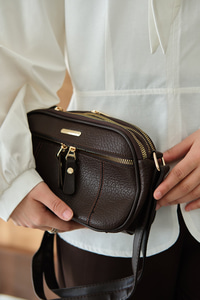 Fermuarlı Çanta Kahverengi