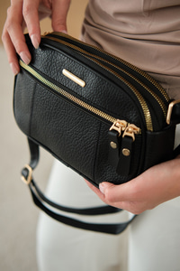 Fermuarlı Çanta Siyah