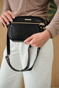 Fermuarlı Çanta Siyah