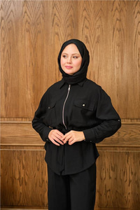 Fermuarlı İkili Takım Siyah