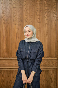 Fermuarlı Kot Takım Lacivert