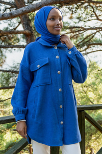 Uygun Fiyatlı FILOTO CEPLI GOMLEK MAVI | Loccomoda.com 