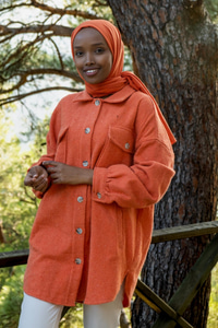 Uygun Fiyatlı FILOTO CEPLI GOMLEK TURUNCU | Loccomoda.com 