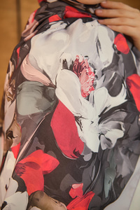 Fırça Desen Soft Şal Taş