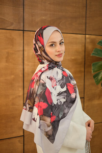 Fırça Desen Soft Şal Taş