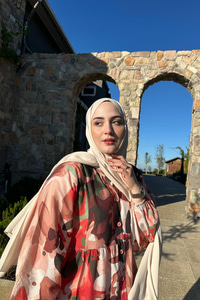 Freiruz Desen Elbise Kırmızı