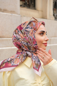 Frezya Soft Eşarp Bordo