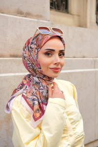 Frezya Soft Eşarp Bordo