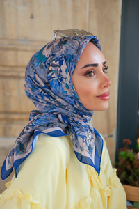 Frezya Soft Eşarp Lacivert