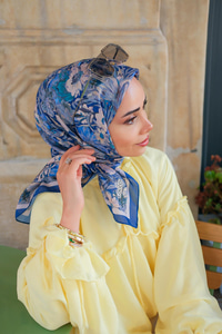 Frezya Soft Eşarp Lacivert