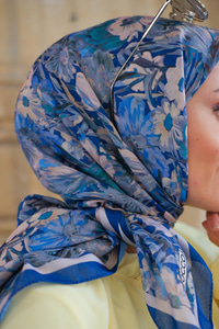 Frezya Soft Eşarp Lacivert