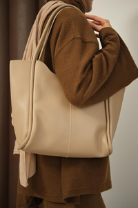 Fularlı Çanta Vizon