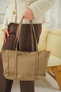 Gabriel Yavrulu Baget Çanta Koyu Vizon