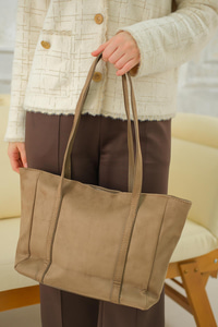 Gabriel Yavrulu Baget Çanta Koyu Vizon