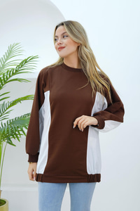 Garnili Tunik Kahverengi