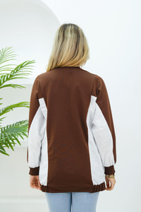 Garnili Tunik Kahverengi